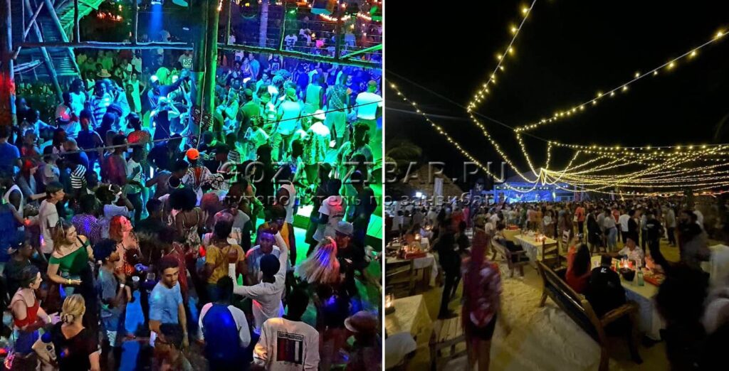 full moon party на Занзибаре фул мун пати